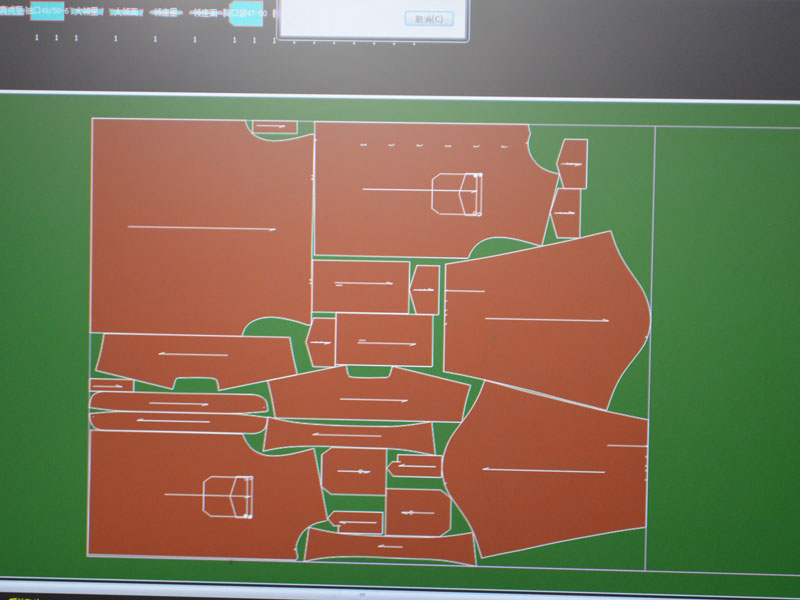襯衫生產(chǎn)現(xiàn)場(chǎng)